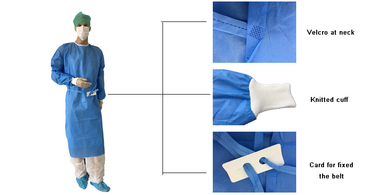 Surgical gown cloth
