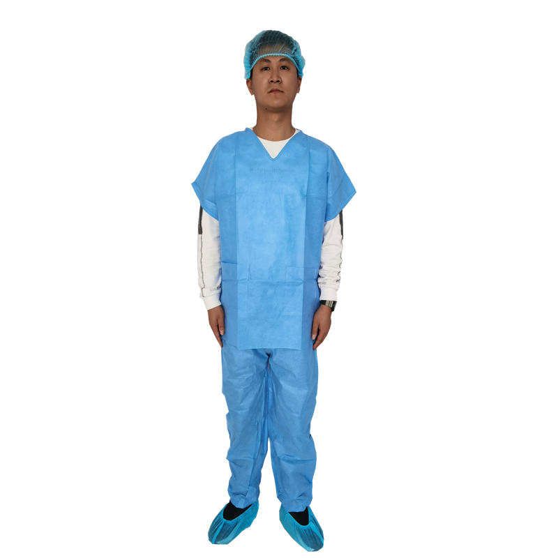 Lab coat scrub suit